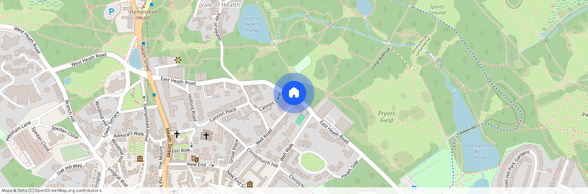 East Heath Road Hampstead