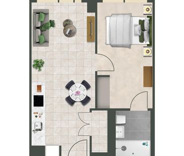 1 bedroom flat to rent - Photo 2