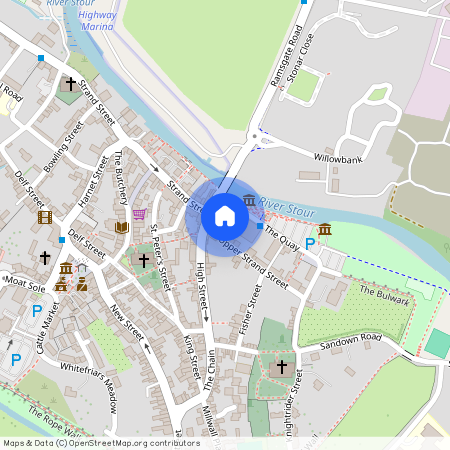 1 Gardners Quay, Upper Strand Street, Sandwich, Kent CT13 9DH