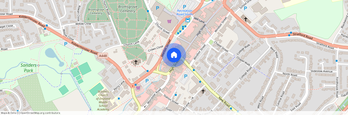 High Street, Bromsgrove, Worcestershire, B61