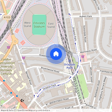 Queensland Terrace, 9 Queensland Road, Islington, London, N7