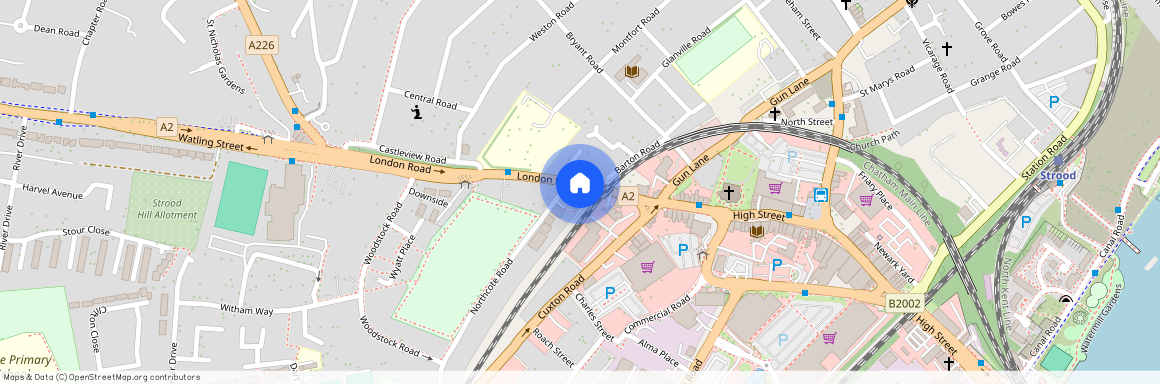 Middle Flat, 9 London Road, Rochester, Kent, ME2