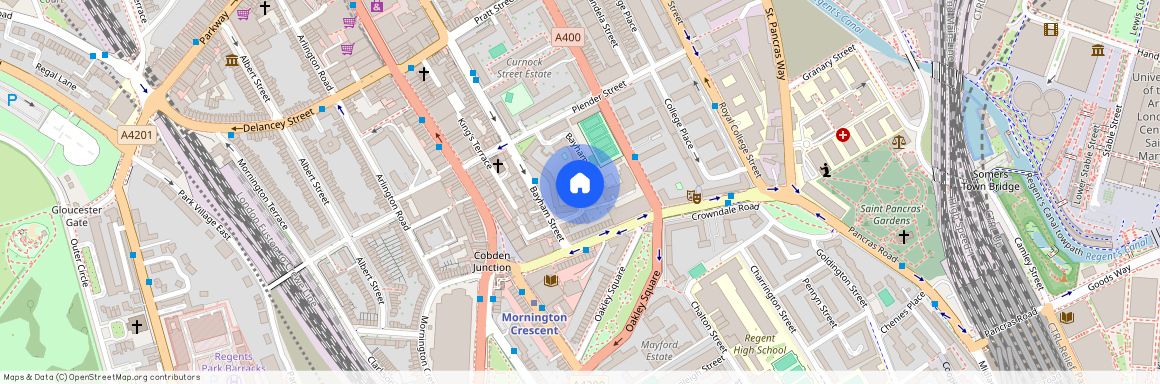 Bayham Place, Camden Town, NW1