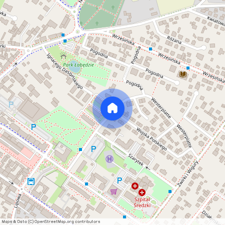 ul. Westerplatte, Środa Wielkopolska, Środa Wielkopolska, średzki, wielkopolskie