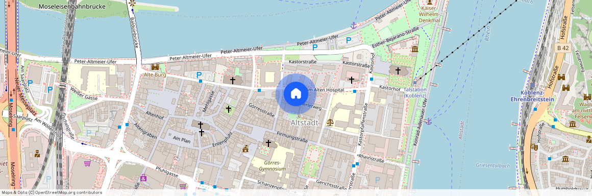 Am Alten Hospital 9, 56068, Koblenz Ot Altstadt