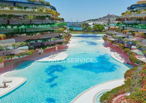 Yearly Rental Apartement Marina Botafoch in Las Boas with One-bedroom