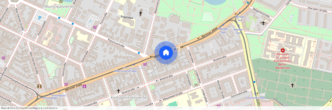 Berliner Allee 116, 13088 Pankow - Weissensee