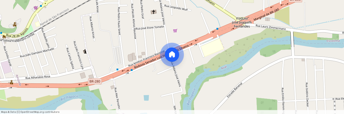 Rua Aldano José Vieira - de 641/642 ao fim, Avaí, Guaramirim, SC, 89271504