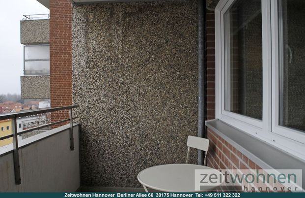 Laatzen, schöne Möblierung, 1 Zimmer Wohnung mit Balkon, 15 Min. zum Hbf. - Photo 1