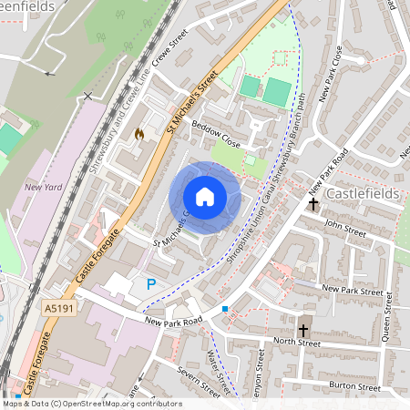 St Michaels Gate, Shrewsbury, SY1