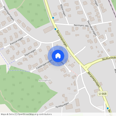 Annehillsvägen, Ramnäs