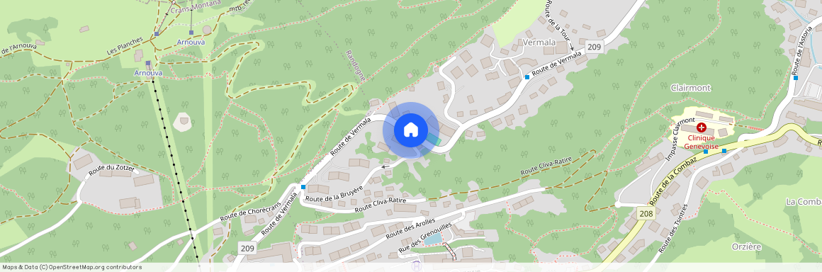 Route de Vermala, 3963 Crans-Montana