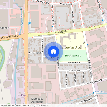 Ederstraße 5, 36043 Hessen - Fulda