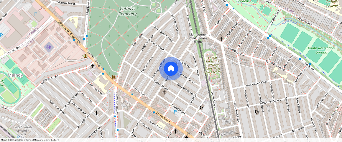 Monthermer Road, Cathays, CF24