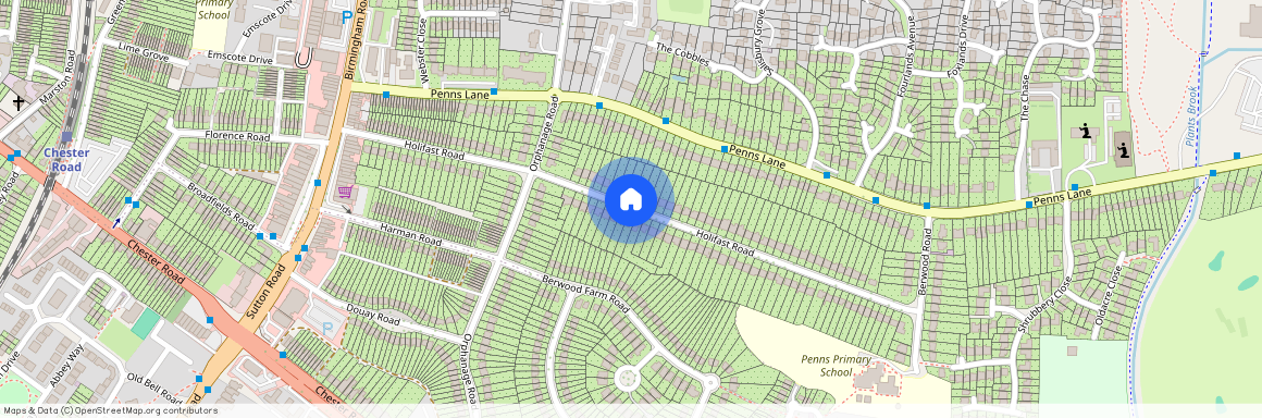 Holifast Road, Sutton Coldfield, West Midlands, B72