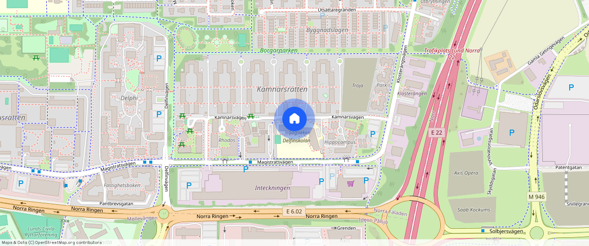 Kämnärsvägen **, Lund