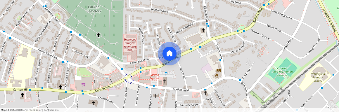 Burton Road, Nottingham, NG4, Burton Road, Carlton, NG4 3DQ