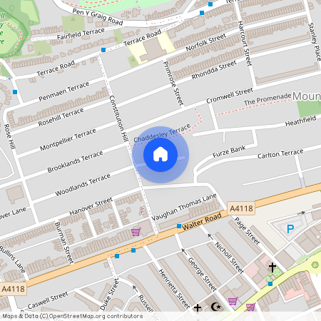 Oaklands Terrace, City Centre, Swansea