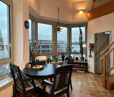 Zentrale Maisonette-Wohnung mit Blick über die Dächer von Bielefeld - Foto 3