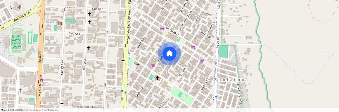 Quadra 76, Residencial Greenville II, Novo Gama, DF, 72861738