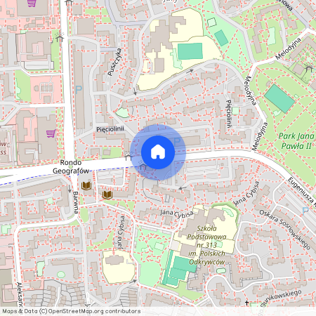 ul. Eugeniusza Romera, Ursynów Północny, Ursynów, Warszawa, mazowieckie