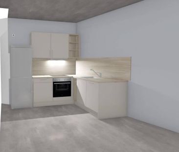 Modern wohnen im Zentrum: Hochwertige 2-Zimmer-Wohnung mit Balkon &... - Photo 6