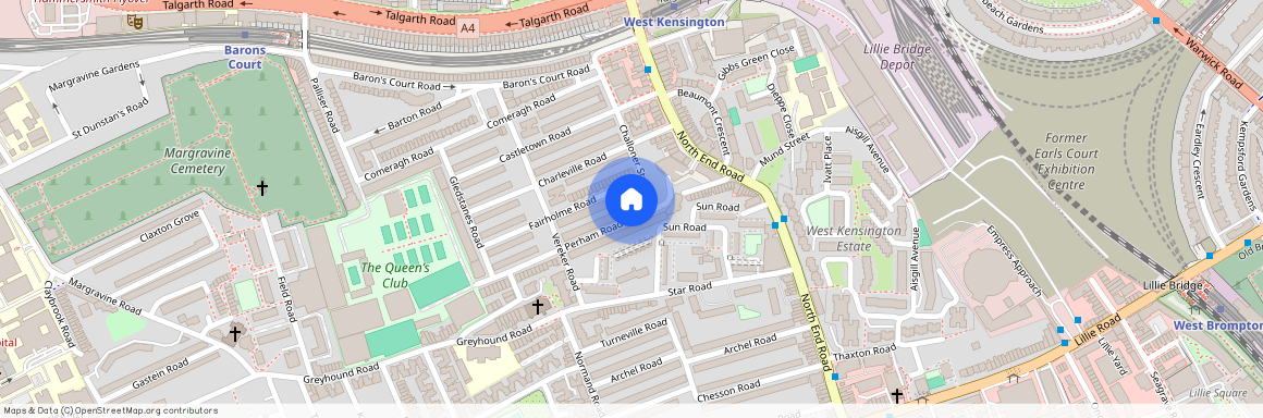 Perham Road, Barons Court, W14