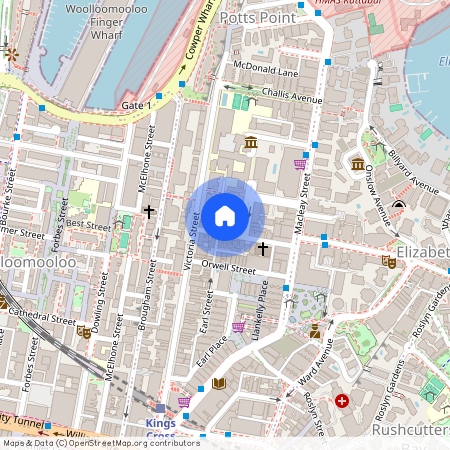 13/6-8 Hughes Street, Potts Point, Sydney