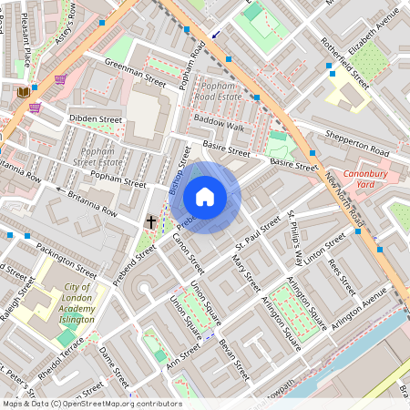 Prebend Street, Angel, Islington, London, N1