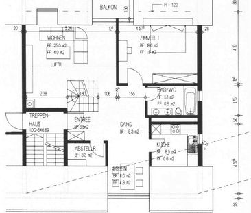 Maisonette-Dachwohnung mit viel Licht und Luft - Foto 6