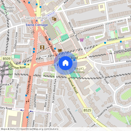 Adelaide Road, Belsize Park, London, NW3