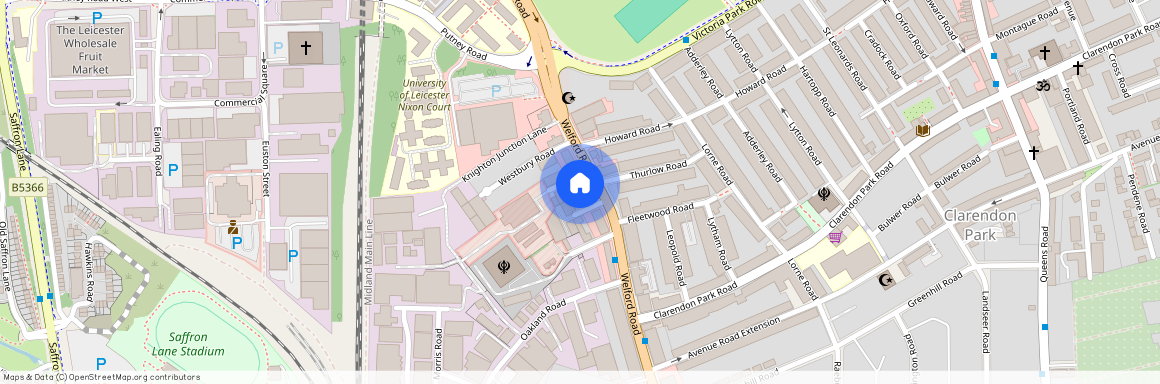 Welford Road, Leicester LE2