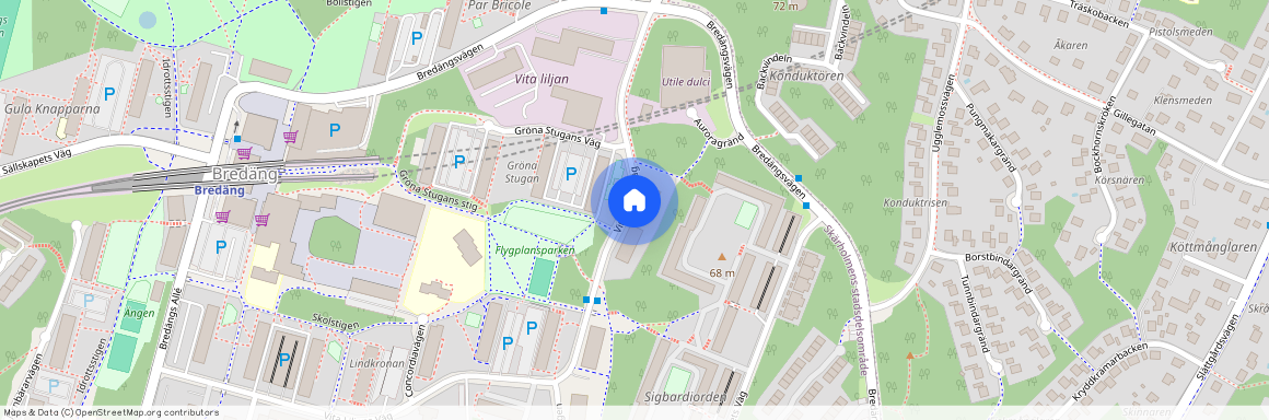 Vita Liljans Väg 19, Bredäng