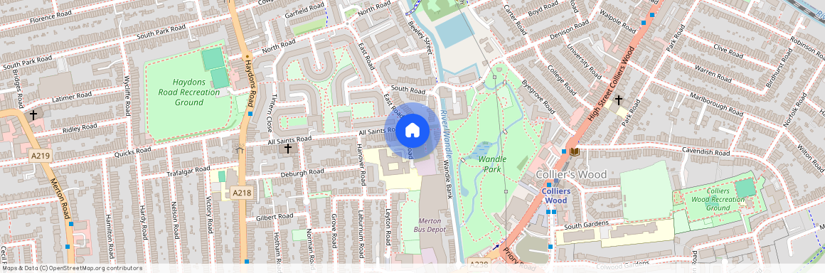 East Road, Wimbledon, SW19, London