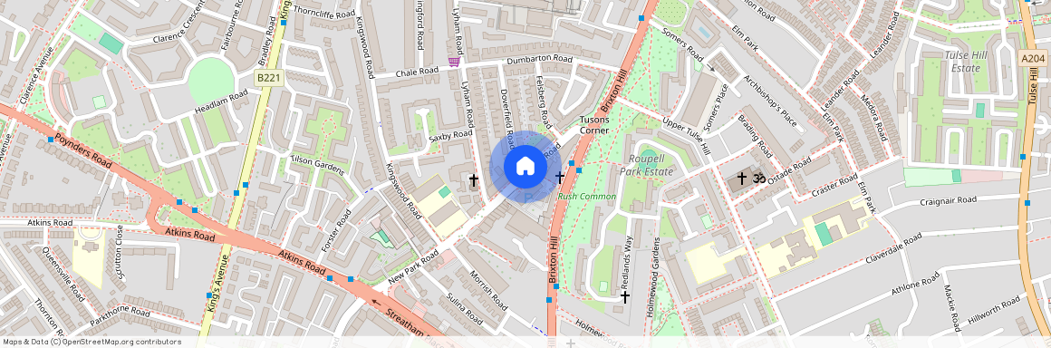 New Park Road, Brixton, SW2, London