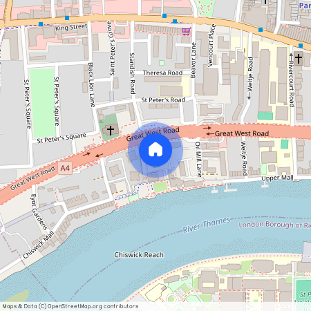 Bazalgette Court, Great West Road, Lo...