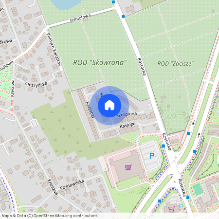 ul. Koziorożca, Warszewo, Północ, Szczecin, zachodniopomorskie