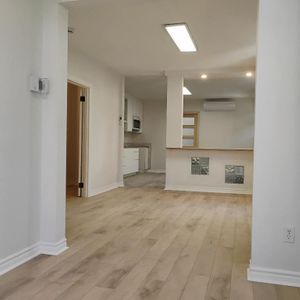 À louer 4 et demi entièrement rénové avec thermopompe, deux chambres fermées quartier tranquille - Photo 2