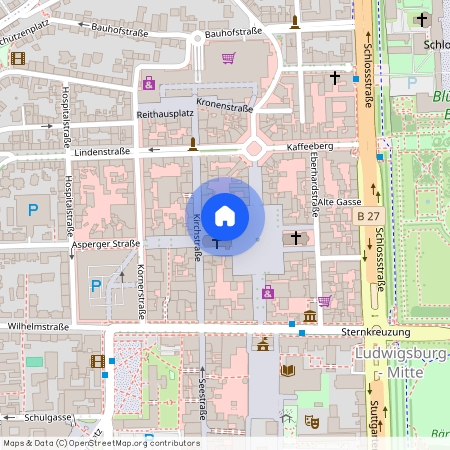 71634, Ludwigsburg Gebiet 1 - Ludwigsburg - Ludwigsburg Baden-Württemberg