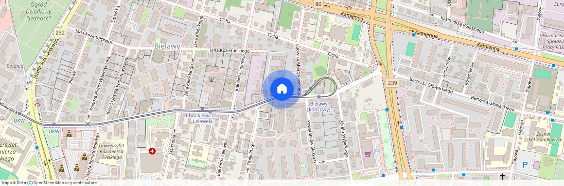 ul. Jana Karola Chodkiewicza, Bielawy, Bydgoszcz, kujawsko-pomorskie