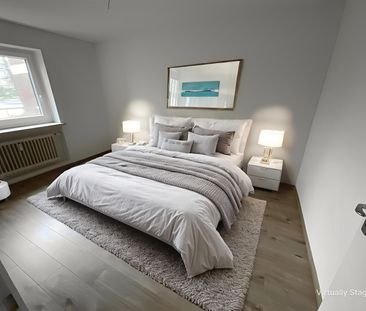 Modernisierte 3-ZKB-Balkonwohnung im Hochhaus im Europaviertel zu v... - Photo 1