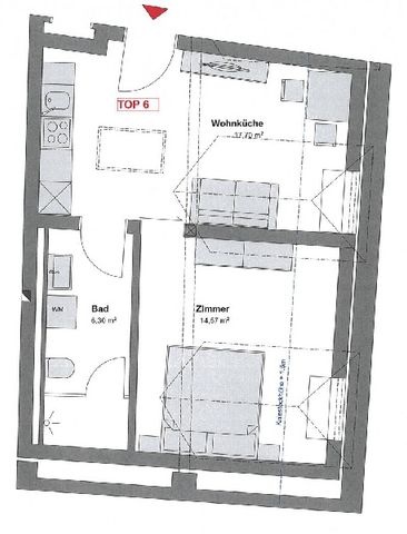 NEUWERTIGE DACHGESCHOSSWOHNUNG NÄHE DPU ZU VERMIETEN - Photo 5