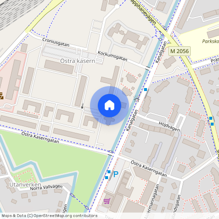 Kristianstad, Skåne, Östra Kaserngatan 4 B