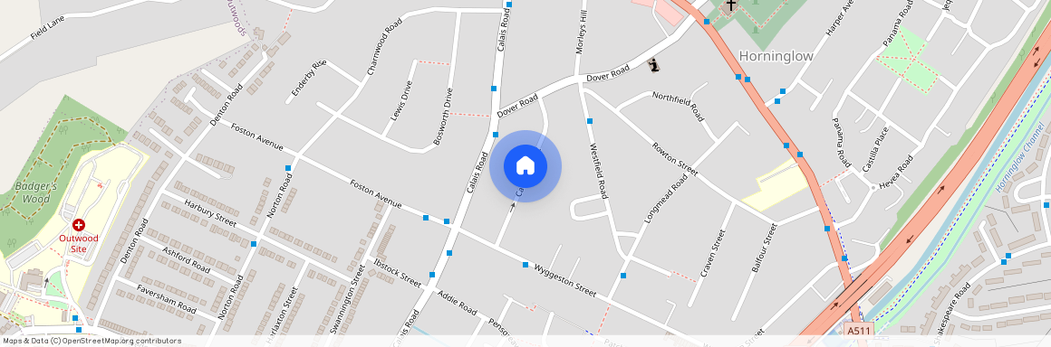 Carlton Street, Burton Upon Trent, Staffordshire, DE13