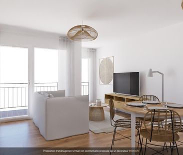 location Appartement T3 DE 58.91m² À ROUEN - Photo 3