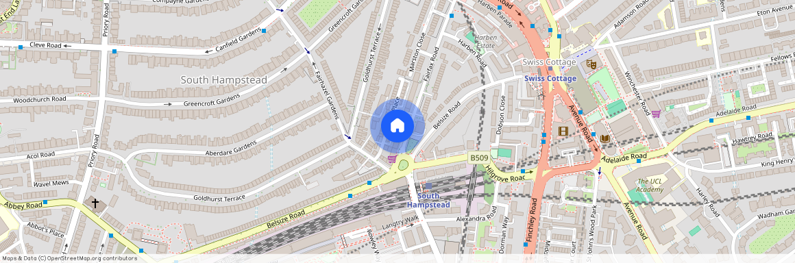 Fairfax Road, Swiss Cottage, NW6