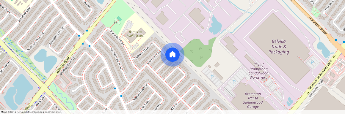 69 Milkweed Crescent, Brampton