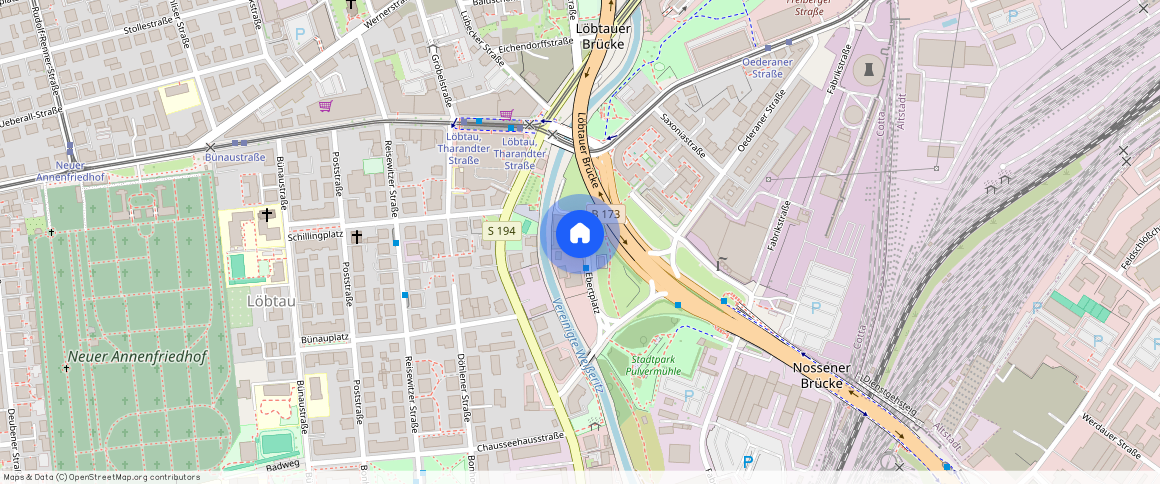 Ebertplatz **, Aufgang B, 01159, Dresden