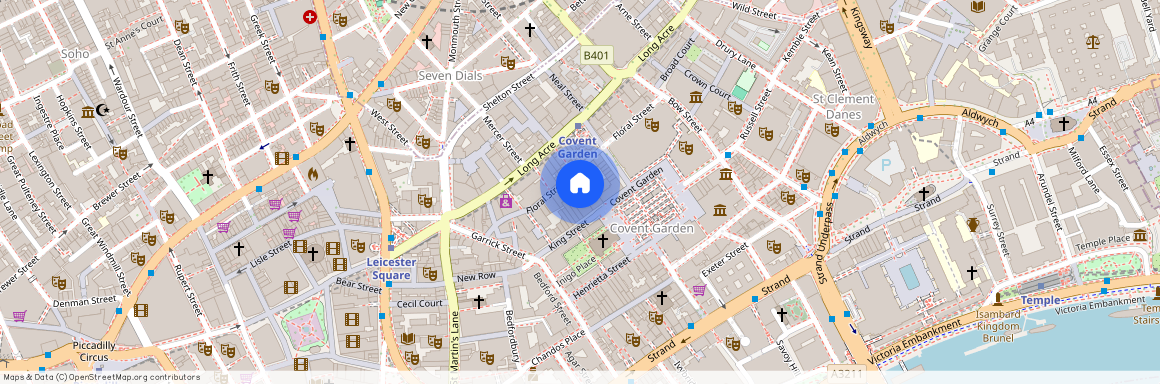 King Street, Covent Garden, WC2E