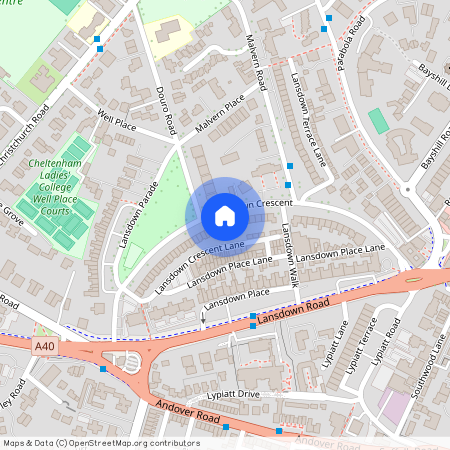 Lansdown Crescent, Gloucestershire, Cheltenham